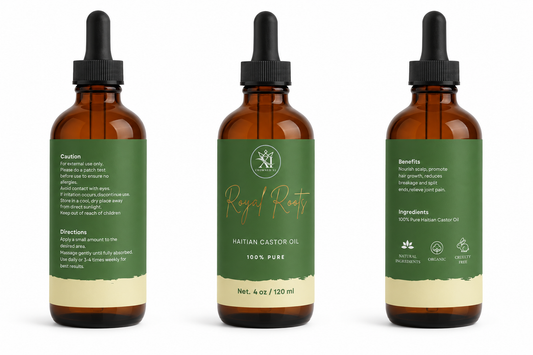 Royal Roots Haitian Black Castor Oil
