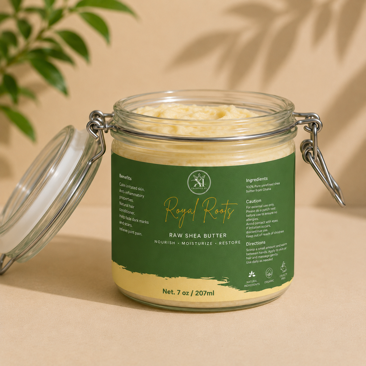 Royal Roots Raw Shea Butter From Ghana