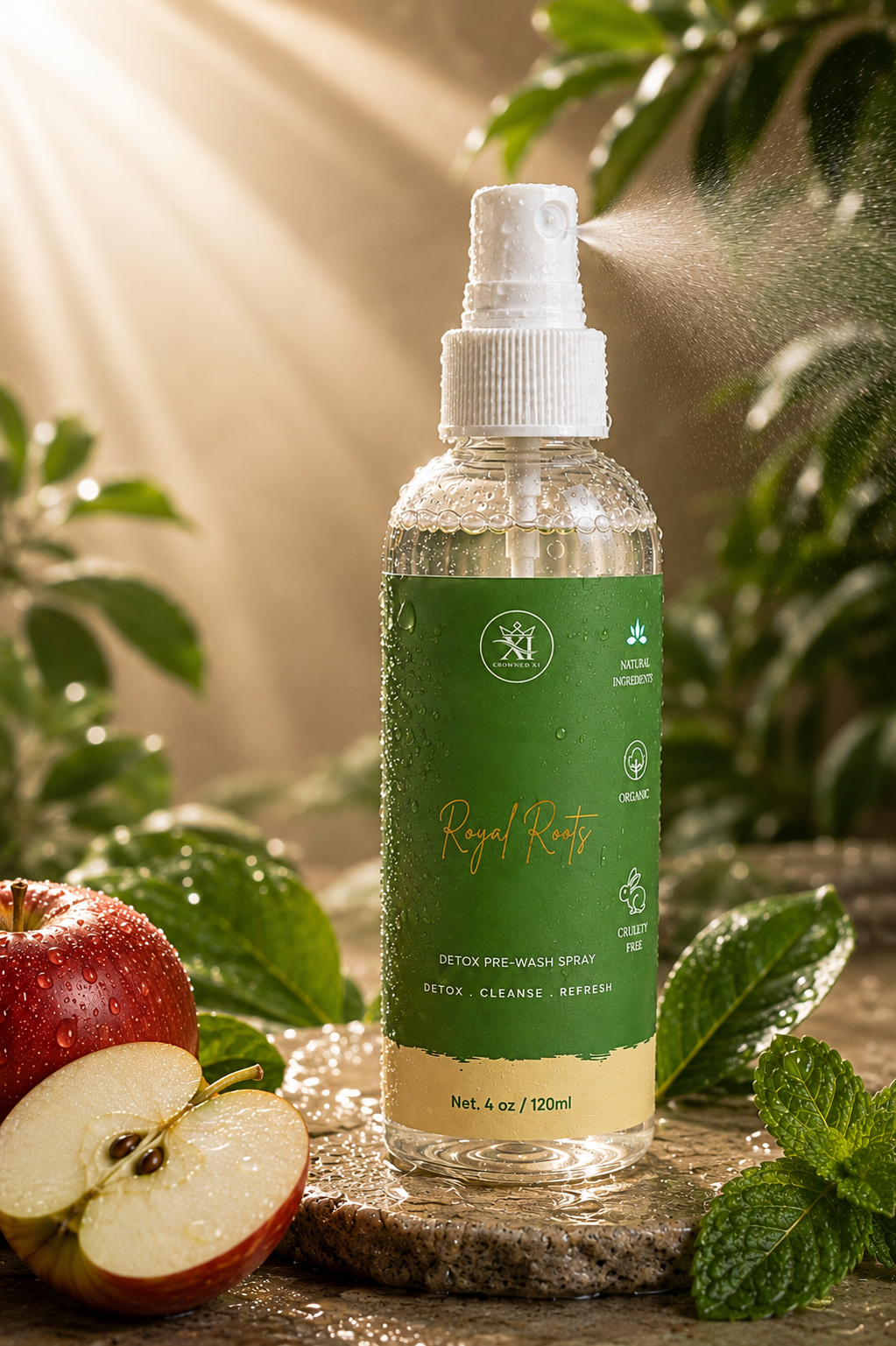 Royal Roots Apple Cider Vinegar Detox Pre-Wash Spray