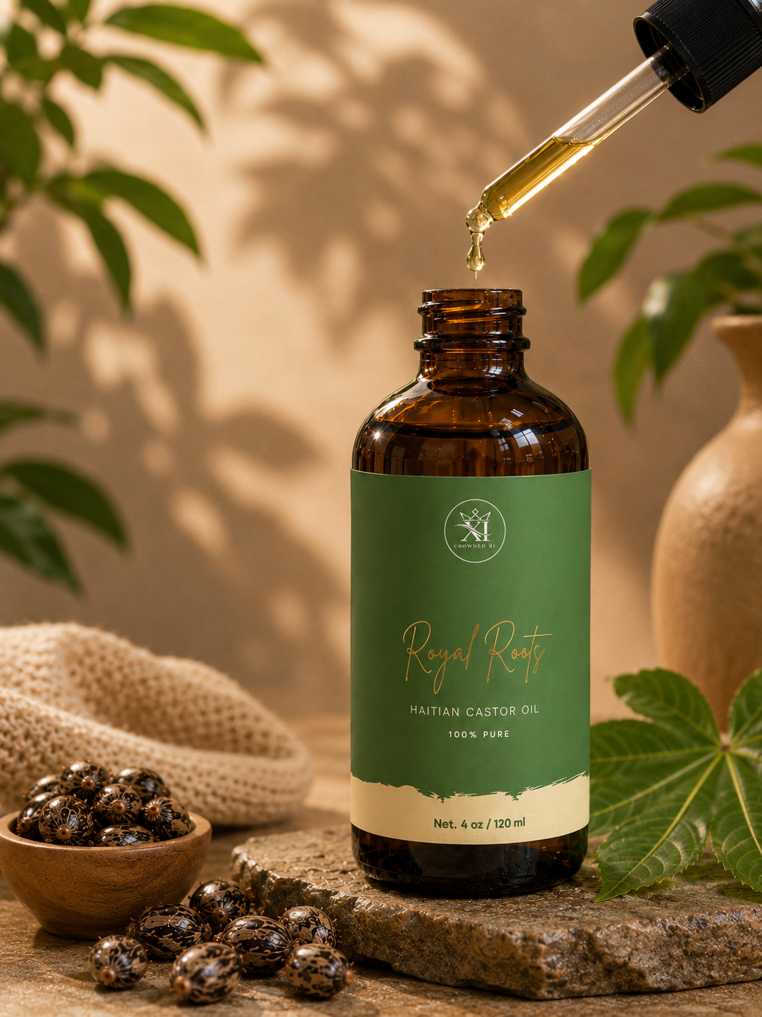 Royal Roots Haitian Black Castor Oil