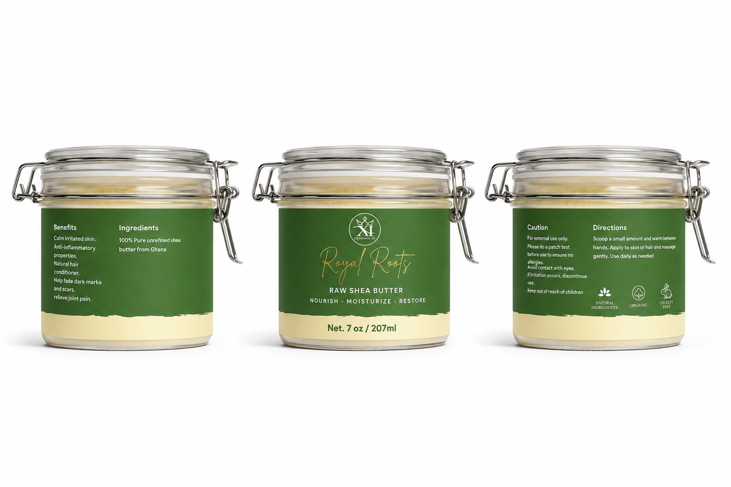 Royal Roots Raw Shea Butter From Ghana